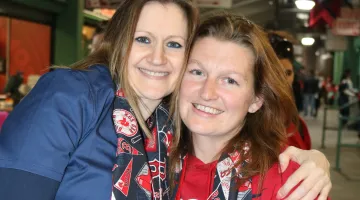 South Shore Hospital Nurse Heather Reilly is named Nurse Hero by Red Sox